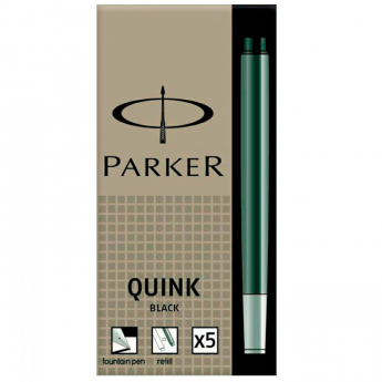 Чернильный картридж PARKER ДЛЯ ПЕРЬЕВОЙ РУЧКИ, ЧЕРНЫЙ Чернильный картридж PARKER ДЛЯ ПЕРЬЕВОЙ РУЧКИ, ЧЕРНЫЙ