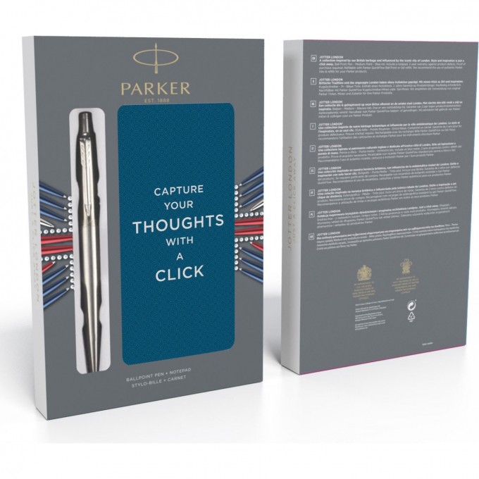 Набор PARKER: ручка PARKER JOTTER + блокнот 2061287