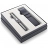 Набор PARKER SONNET GIFT 20 STAINLESS STEEL CT с перьевой ручкой и чехлом 2121708