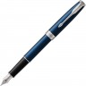 Перьевая ручка PARKER SONNET CORE F539 () LaqBlue CT M 1945364
