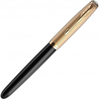 Ручка перьевая PARKER 51 PREMIUM Black GT F золото 18K Ручка перьевая PARKER 51 PREMIUM Black GT F золото 18K