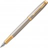 Ручка перьевая PARKER IM PREMIUM WARM GREY GT, F CW1931684