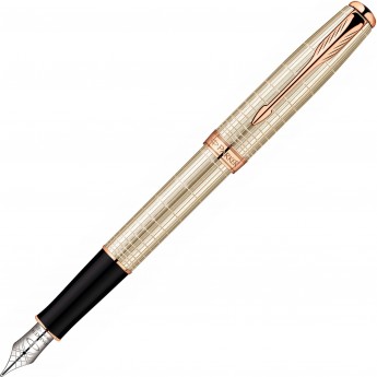 Ручка перьевая PARKER SONNET FEMININE SILVER PGT, F Ручка перьевая PARKER SONNET FEMININE SILVER PGT, F