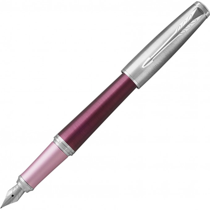 Ручка перьевая PARKER URBAN PREMIUM DARK PURPLE CT, F 1931567