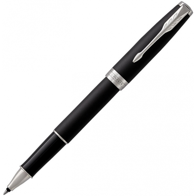 Ручка-роллер PARKER ESSENTIAL SONNET MATTE BLACK CT F 1931523