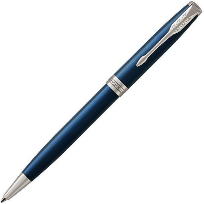Шариковая ручка PARKER ESSENTIAL SONNET LAQUE BLUE CT М 1931536
